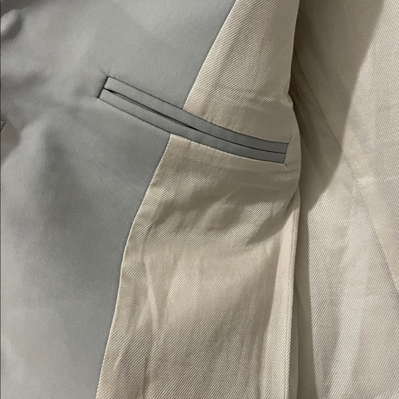 NWOT Peter Do fitted blazer. Size 36, US Small. Pale sky blue, fully lined. - Picture 5 of 6